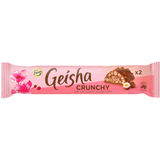Parasta ennen: 13.01.2027 Fazer Suklaapatukka Geisha Crunchy