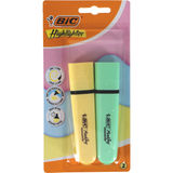 Bic Korostuskynä Litteä Pastelli 2-pack