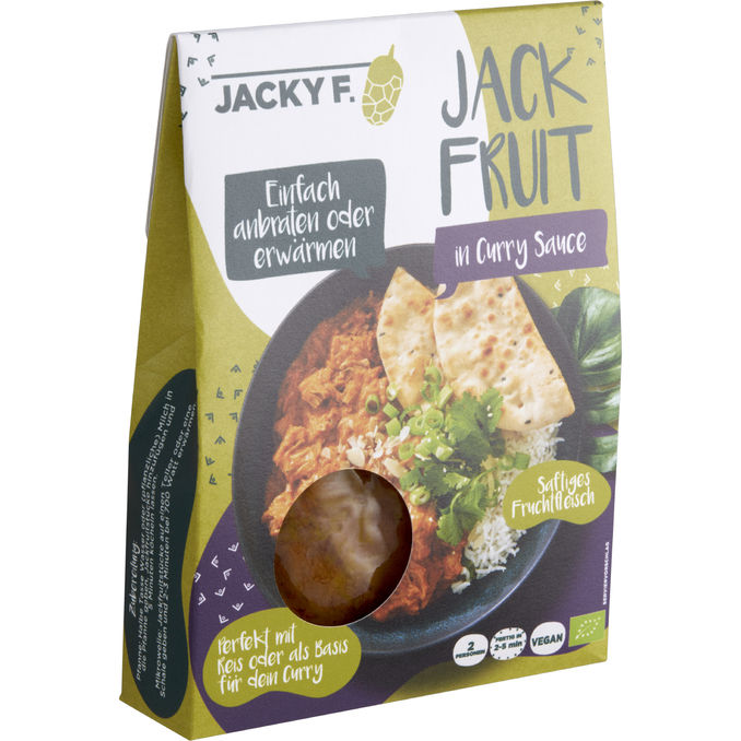 JACKY F. BIO Jackfruit in Curry Sauce