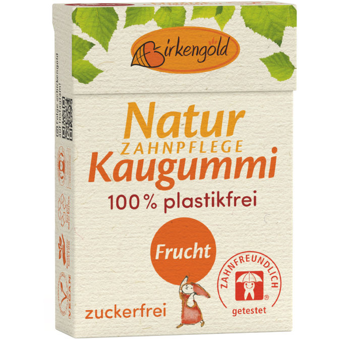 Birkengold Natur Zahnpflege Fruchtkaugummi