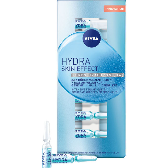 Nivea Hydra Skin Effect - Pures Hyaluron, 7er Pack
