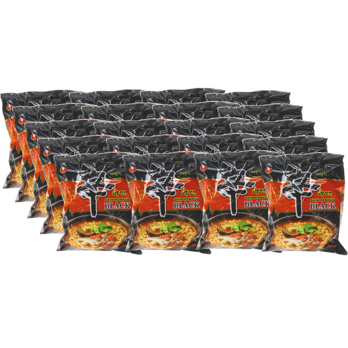 Nong Shim Instantnudeln Shin Ramyun Black, 20er Pack