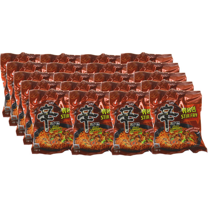 Nong Shim Instantnudeln Shin Ramyun Stir Fry, 20er Pack