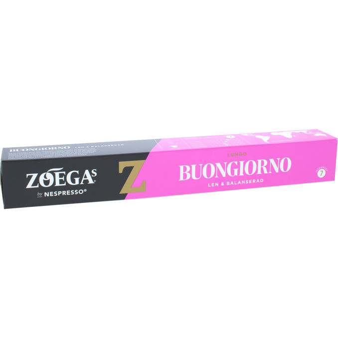 Zoégas 4 x Kaffekapsler Lungo Buongiorno