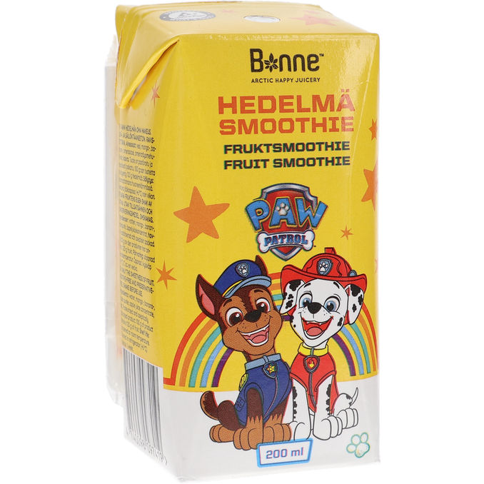 Bonne 3 x Paw Patrol Fruktsmoothie
