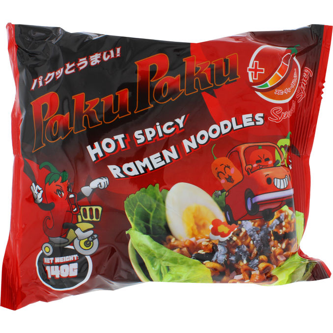 PakuPaku Nuudelit Hot Spicy Ramen