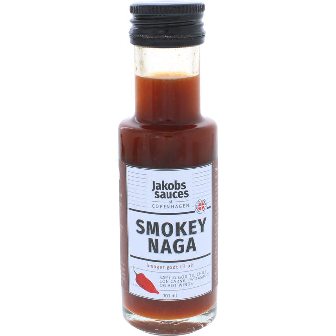 Jakobs Sauces Smokey Naga Hot Sauce