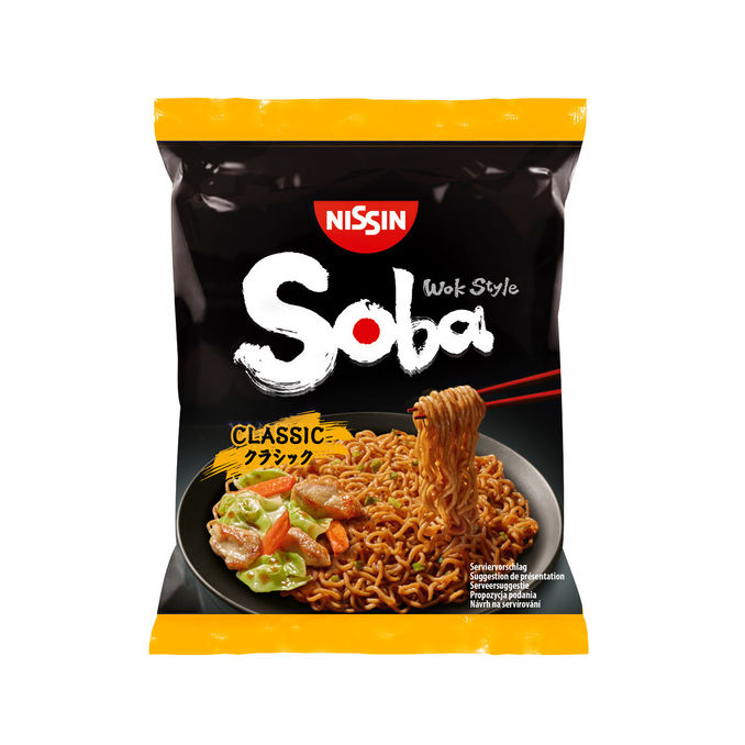 Nissin Instant Nudeln Soba Klassisch
