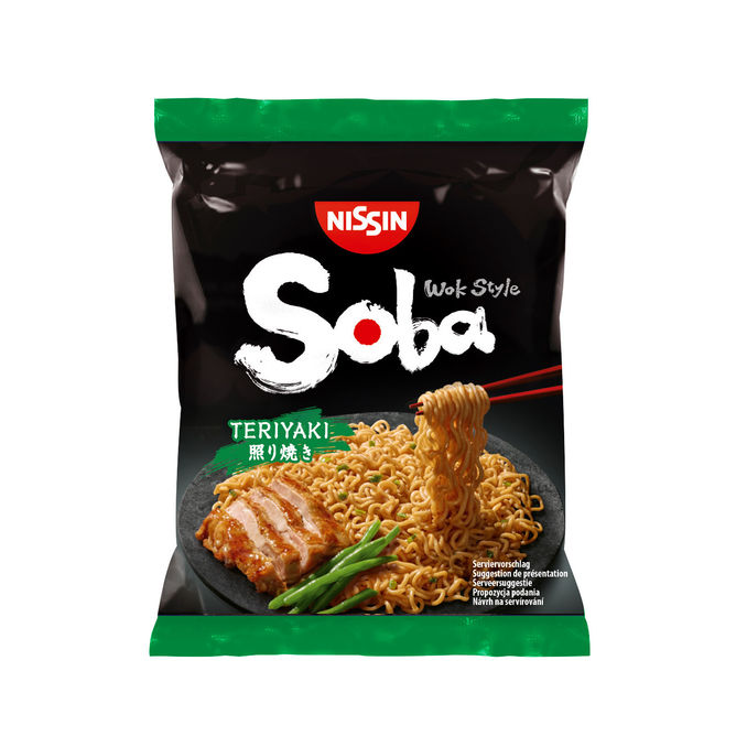 Nissin Instantnudeln Soba Teriyaki