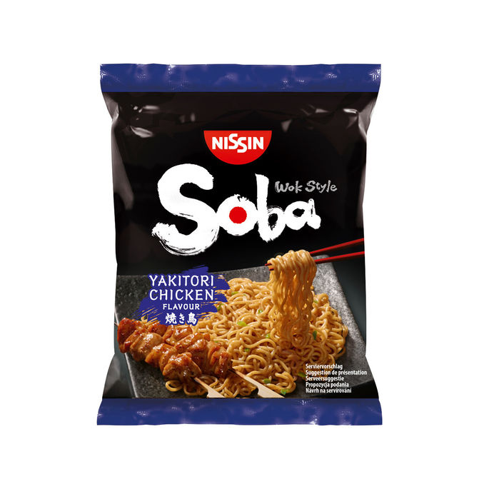 Nissin Instant Nudeln Soba Chicken