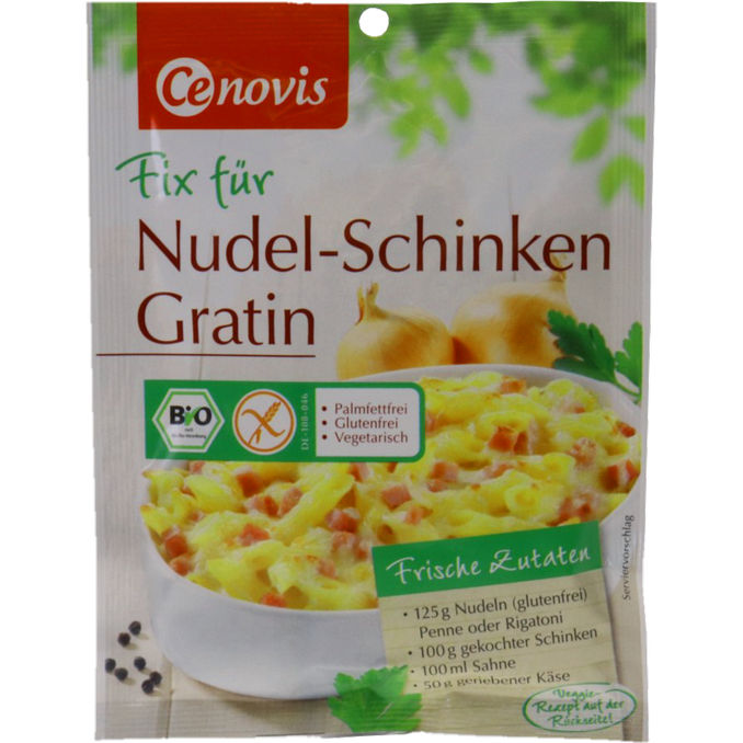 BIO Cenovis Fix Nudel-Schinken Gratin