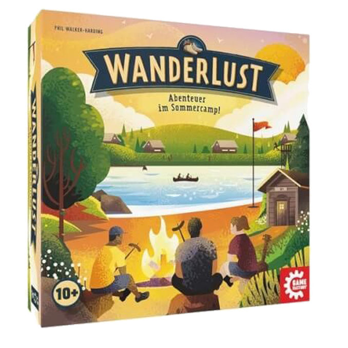 Carletto Wanderlust "Abenteuer im Sommercamp" Gesellschaftsspiel