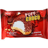 Mindy Puff Choco Marshmallow Kekse, 10 Stück