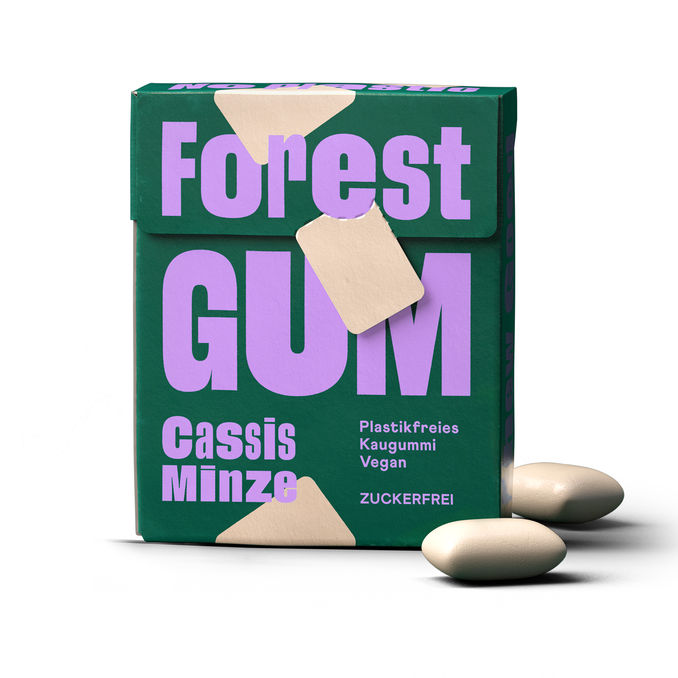 Forest Gum Cassis Minze