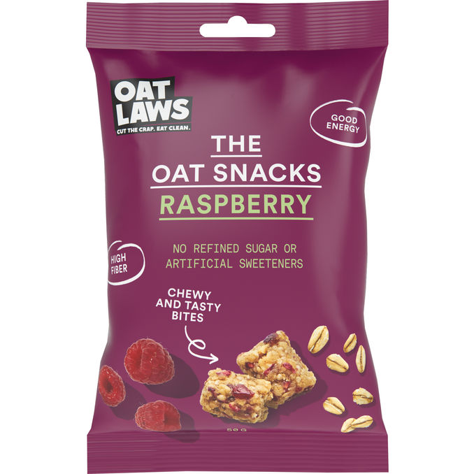 Oatlaws Havresnacks Hallon