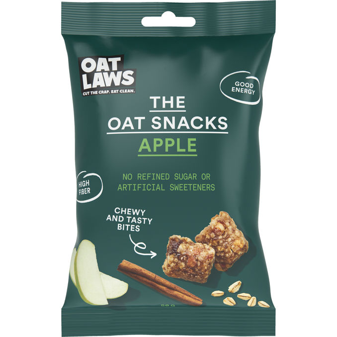 Oatlaws Havresnacks Äpple