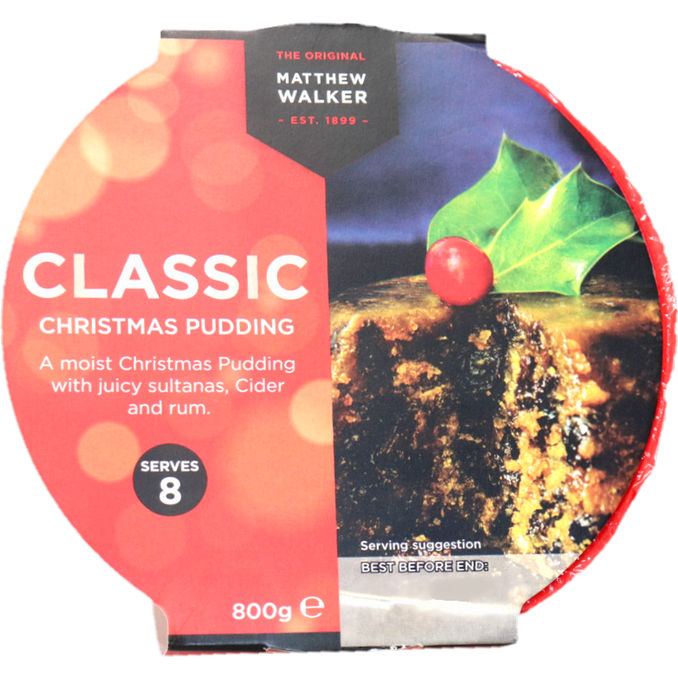 Matthew Walker Classic Christmas Pudding (800g)