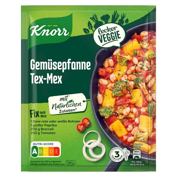 Knorr Fix Gemüsepfanne Tex-Mex