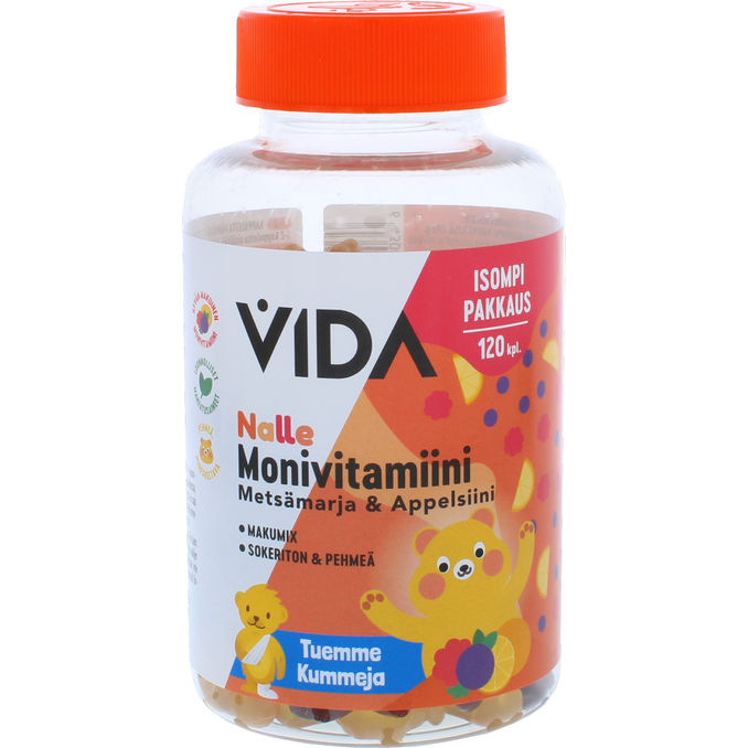 Vida Gummies Multivitamin Bär & Apelsin