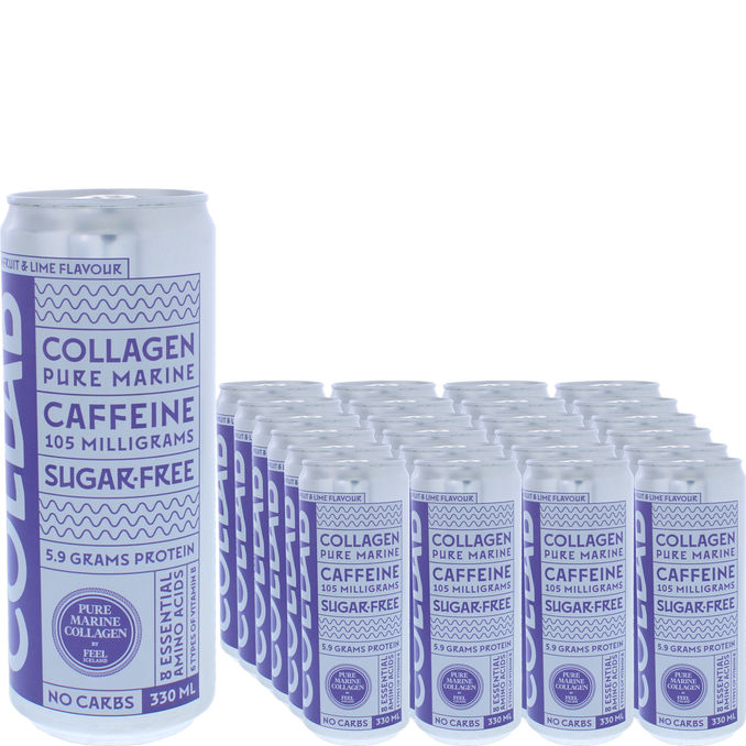 Collab Energidryck Passionsfrukt & Lime 24-pack