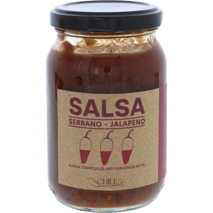 Läs mer om Chileco Salsa Serrano Jalapeno