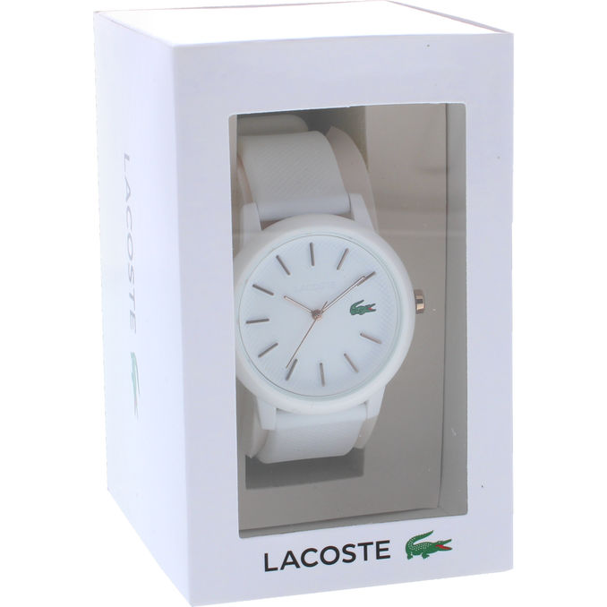 Lacoste Klocka Dam Vit