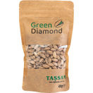 GREEN DIAMOND Pistazien, geröstet und gesalzen, Sorte Antep, Klasse 1, 400g