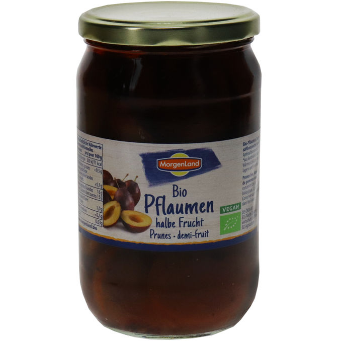 Morgenland BIO Pflaumen halbe Frucht