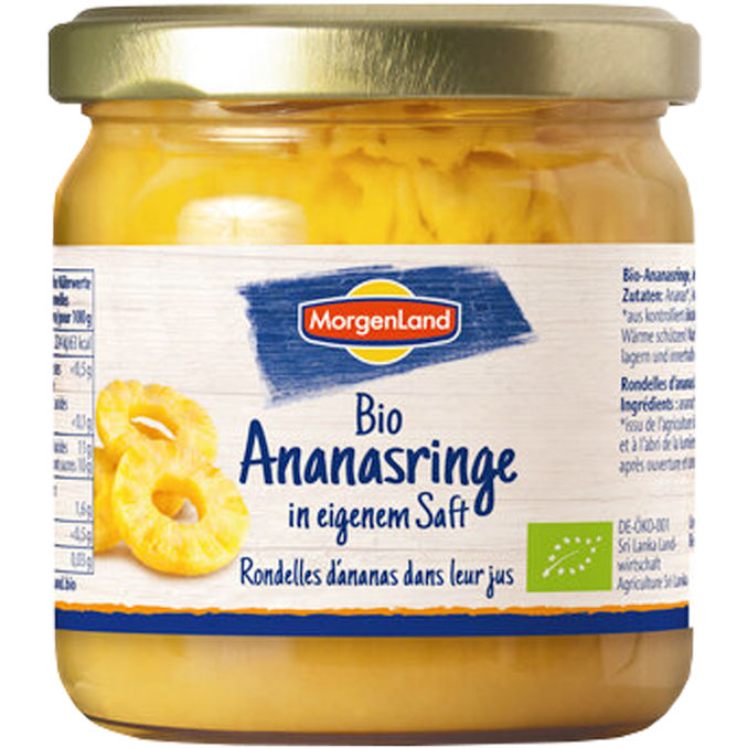 Morgenland BIO Ananasringe