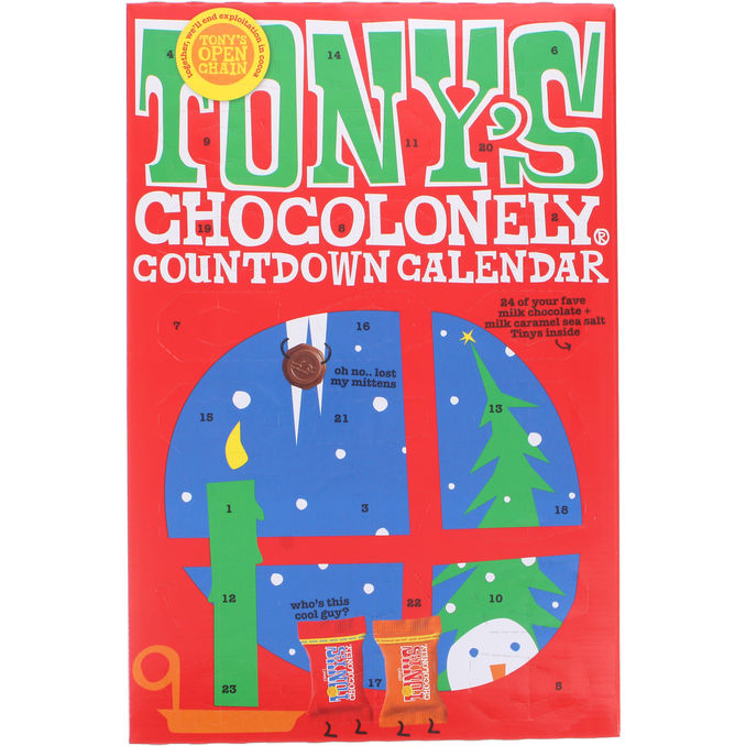 Tony´s Chocolonely Julekalender Chokolade