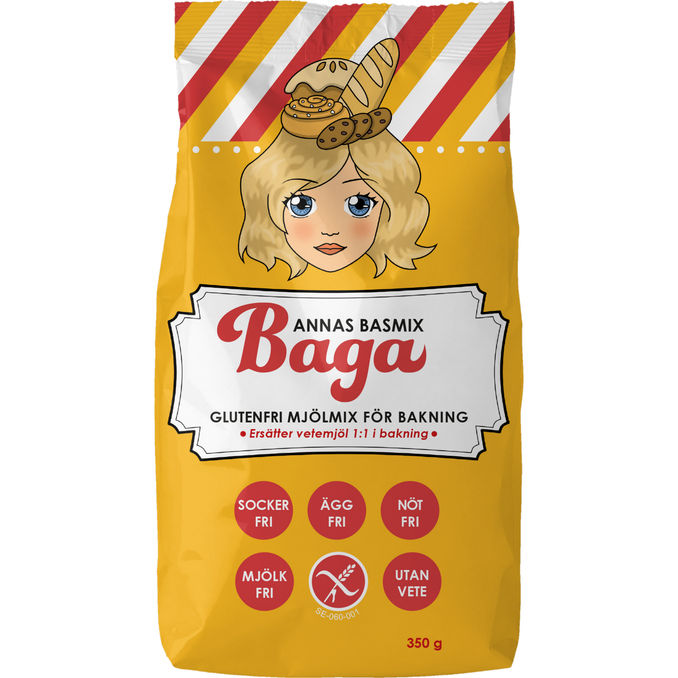 Baga Glutenfri Melblanding Basisblanding 350 g