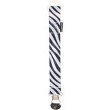 Geggamoja Geg Pacifier Holder Zebra 73 One Size