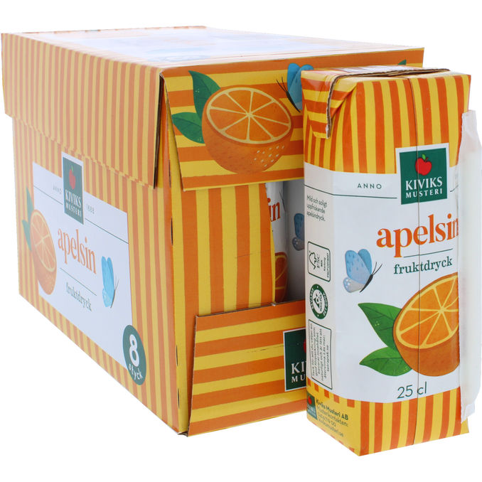 Kiviks Apelsindryck 8-pack