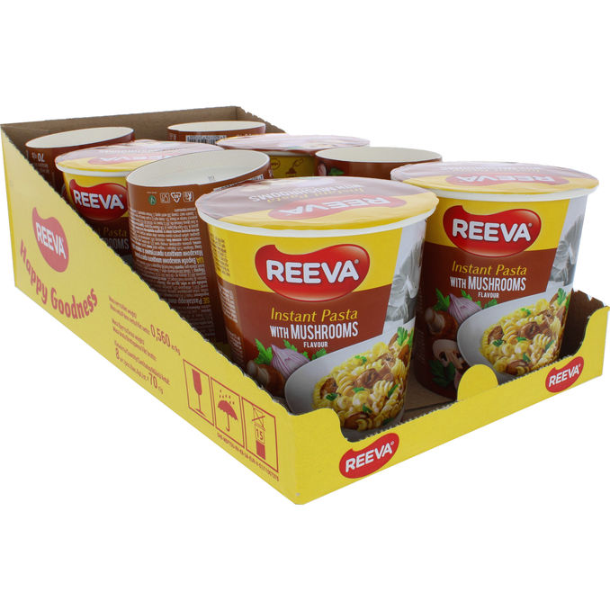 Reeva Instant Pasta Svamp 8-pack