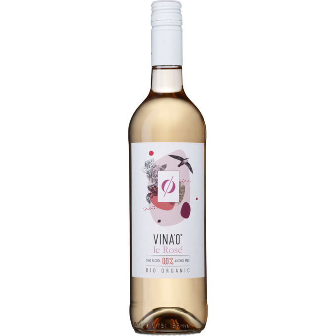 VINA'0° Alkoholfri Rosé Vin Eko