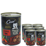 Cesar Vådfoder til Hunde Beef 6-pak