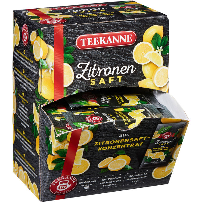 Teekanne Zitronensaft, 100er Pack