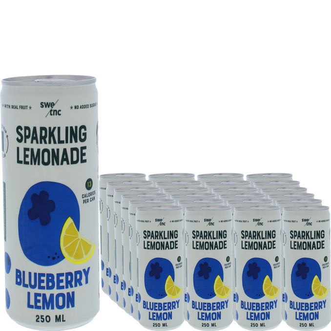 Swedish Tonic Sparkling Lemonad Blåbär & Citron 24-pack