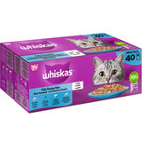 Whiskas WHISKAS Multipack Fisch, 40er Pack