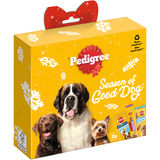 Pedigree PEDIGREE® Snacks Weihnachtliche Geschenkbox 3 Varietäten 237g