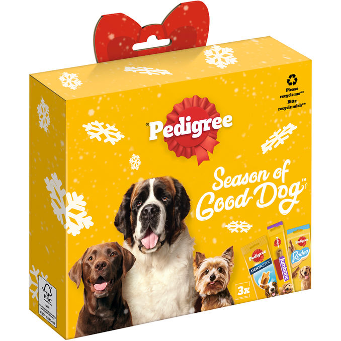 Pedigree PEDIGREE Snacks Weihnachtliche Geschenkbox