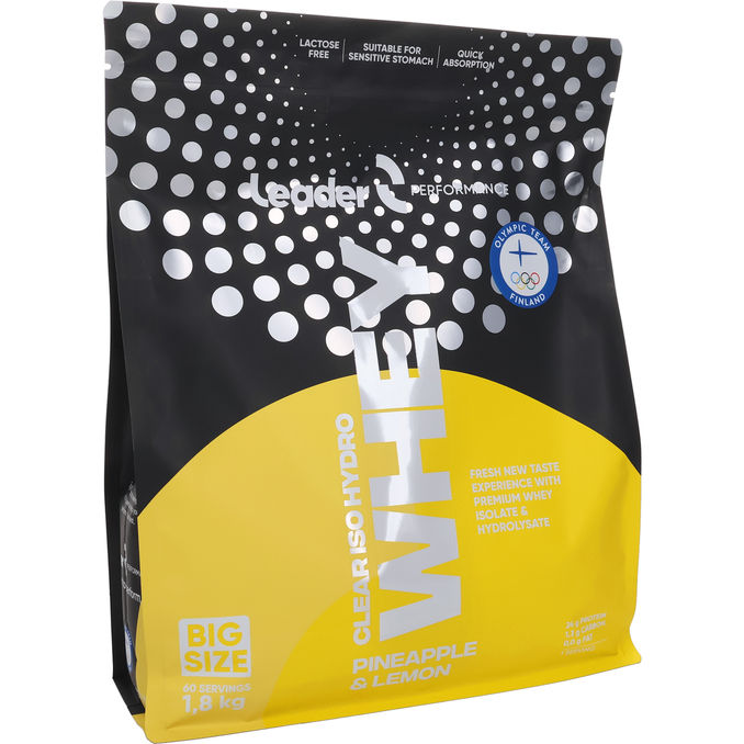 Leader Whey Clear Iso-Hydro Pineapple-Lemon Proteiinijauhe