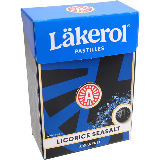 Läs mer om 2 x Läkerol Licorice Seasalt Big Pack