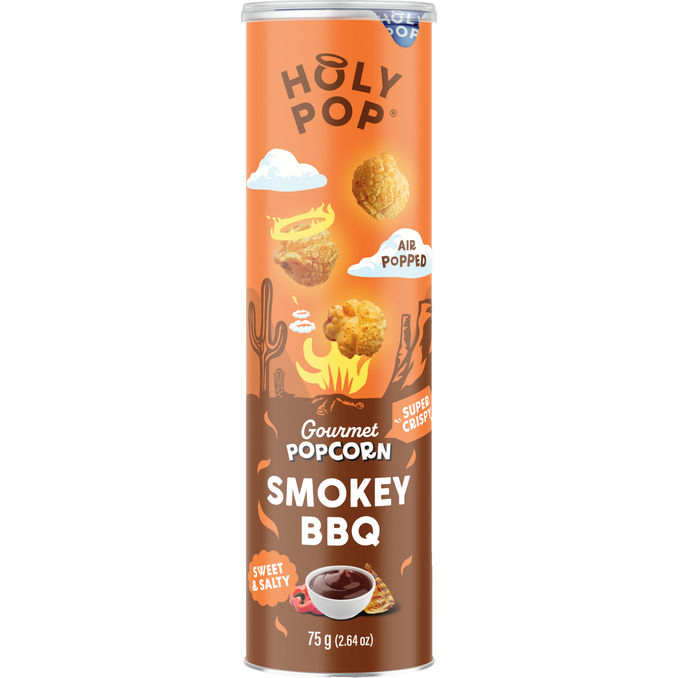 Holy Pop Popcorn Smokey BBQ 75 g