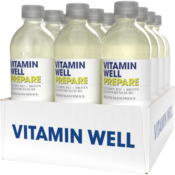 Vitamin well Vitamin Well Prepare, 12er Pack (EINWEG) zzgl. Pfand