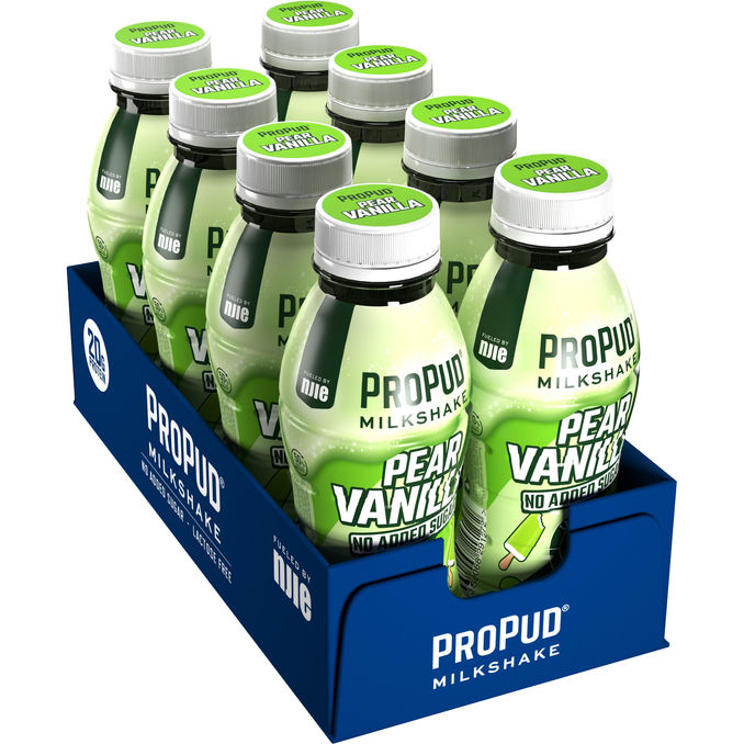 Propud Protein Milkshake Päron-Vanilj 8-pack