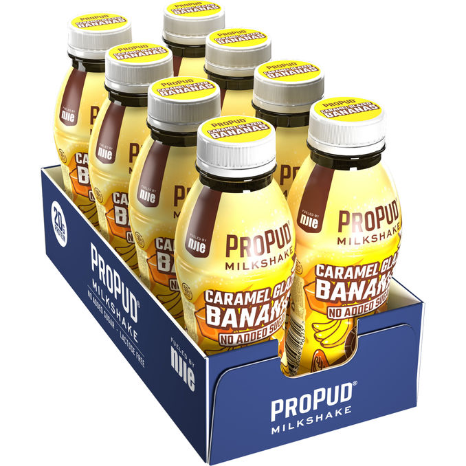 Propud Protein Milkshake Caramel-Glazed Bananas 8-pack