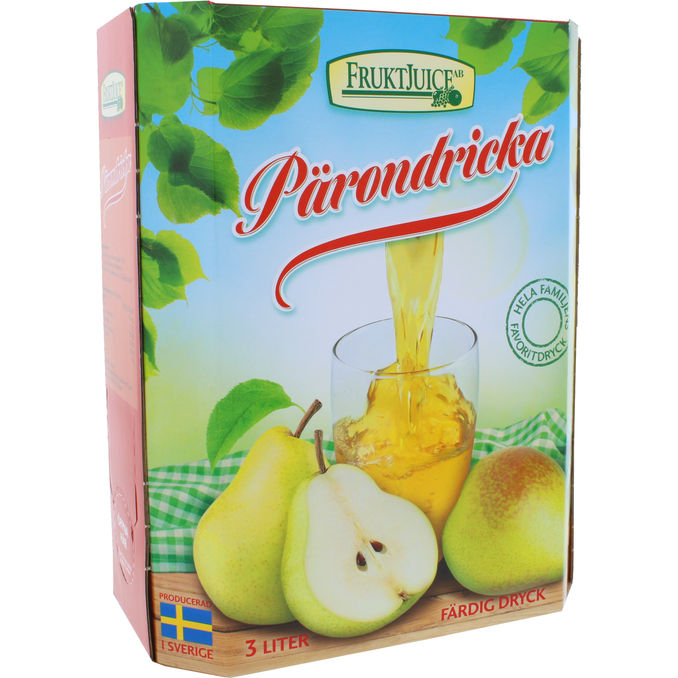 Fruktjuice Pæredrik 3 L