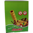 Alaska Waffelrollen Hasselnusscreme, 24er Pack