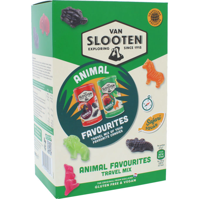 Van Slooten Vingummi Travel Mix 900g